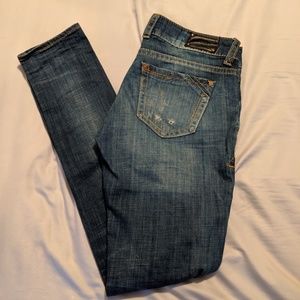 Buckle Black skinny jean